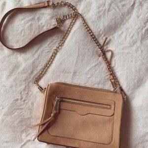 Rebecca Minkoff Avery Crossbody Mini Bag in Suede